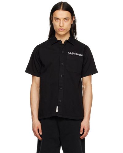 Aries Mini 'problemo' Shirt - Black