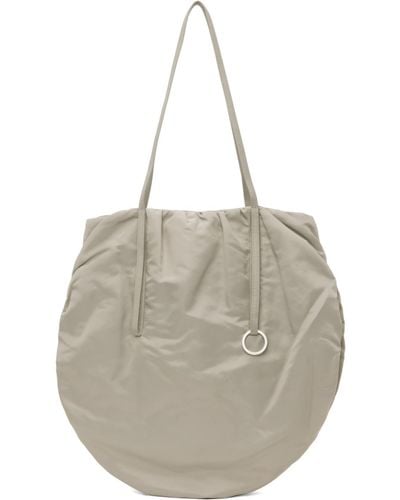 Low Classic Shirring String Bag - Natural