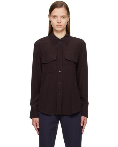Victoria Beckham Utility Shirt - Black