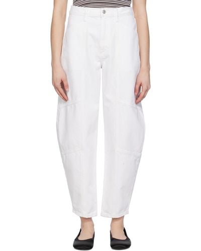 Agolde Ae Mara Jeans - White