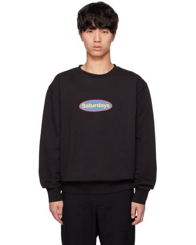 Saturdays NYC Bowery Sweatshirt - Black