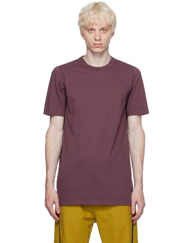 Rick Owens Purple Level T-shirt