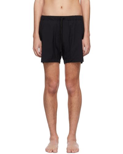 Thom Krom Pocket Swim Shorts - Black