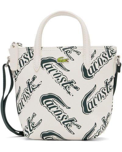 Lacoste Contrast Print Tote