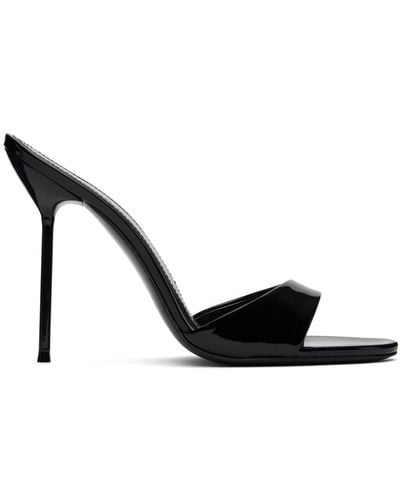 Paris Texas Lidia Heeled Sandals - Black