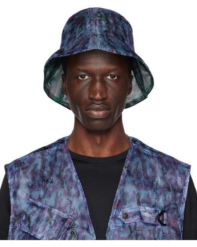 South2 West8 Sull & Target Bucket Hat in Green for Men | Lyst