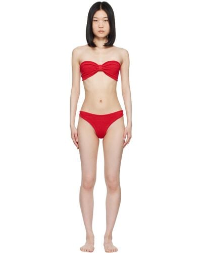 Hunza G Tina Bikini - Red