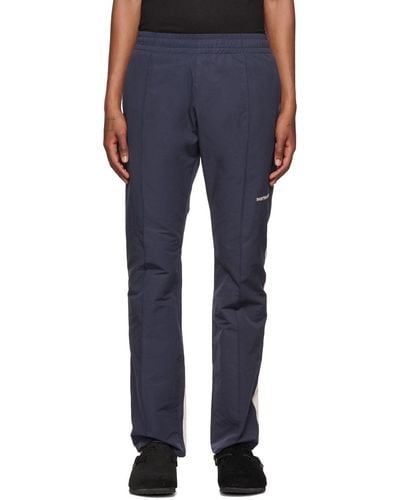 SAINTWOODS Panelled Track Trousers - Blue
