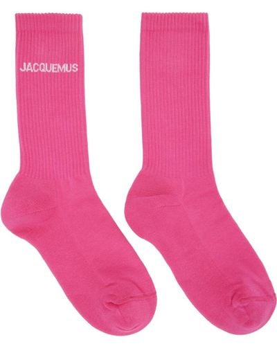 Jacquemus Le Papier 'les Chaussettes ' Socks - Pink