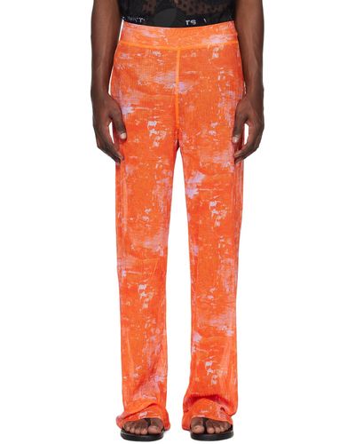 Henrik Vibskov Sway Trousers - Orange