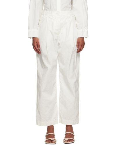 Casey Casey Off- Bwa Pants - White