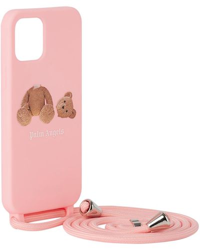 Palm Angels Bear Iphone 12/12 Pro Max Case - Pink