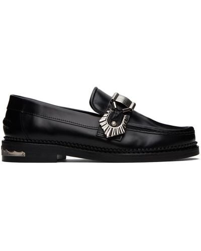 Toga Ssense Exclusive Hardware Loafers - Black
