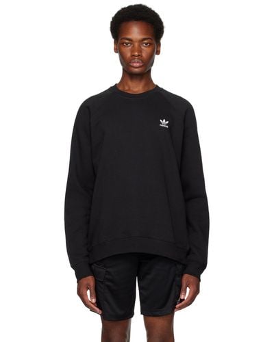 adidas Originals Trefoil Essentials Sweatshirt - Black