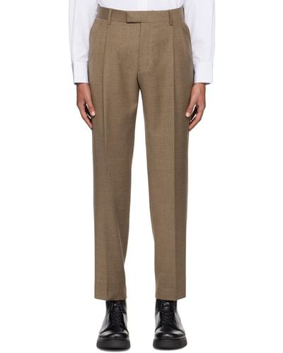 Tiger Of Sweden Pleated Trousers - Multicolour