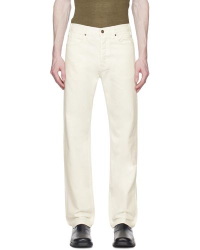 Nili Lotan White Billie Jeans