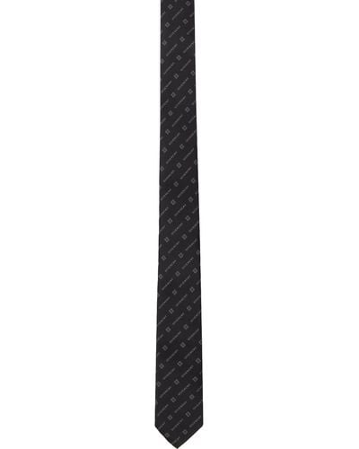 Givenchy 4g Tie - Black