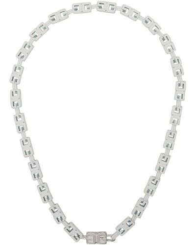 Givenchy Collier g cube blanc