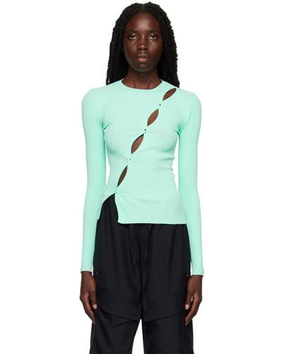 Paris Georgia Basics Ssense Exclusive Lola Long Sleeve T-shirt - Green