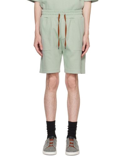 ZEGNA Green Essential Shorts