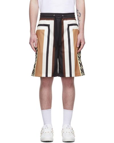 Valentino Foulard Archive Print Bermuda Shorts - Multicolour