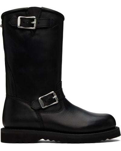 Our Legacy Black Corral Boots