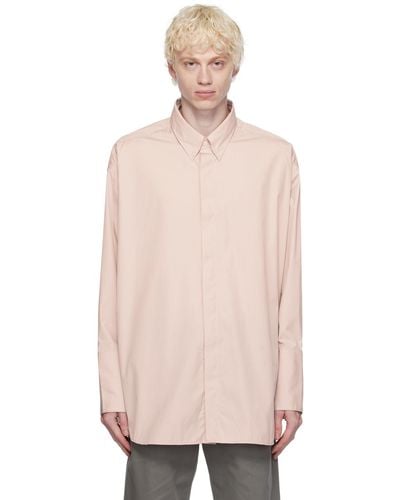 Ami Paris Pink Button Down Shirt
