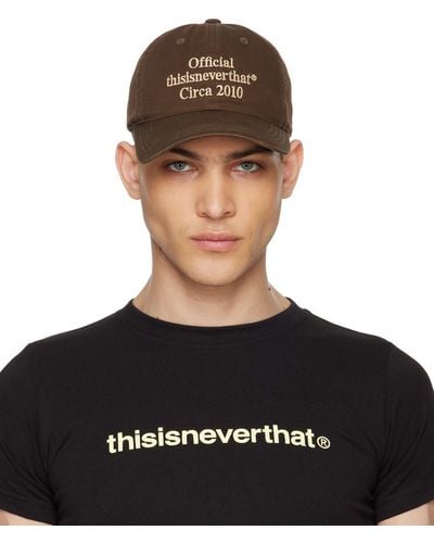 thisisneverthat Times Cap - Brown