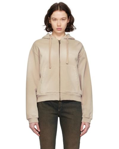 Guess USA Faded Hoodie - Natural