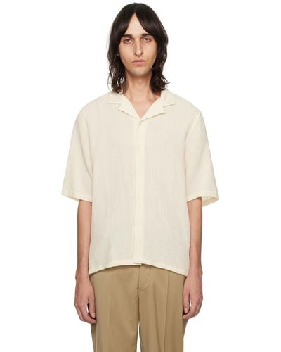 Officine Generale Off-white Eren Shirt - Multicolour