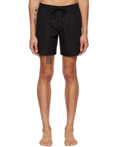 Burberry Martin Swim Shorts - Blue