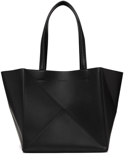 Nanushka Origami Tote - Black