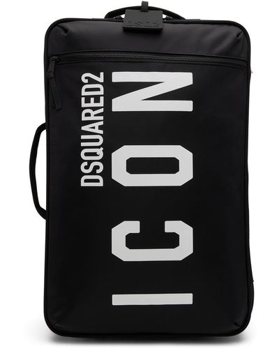 DSquared² Dsqua2 Icon Travel Bag - Black