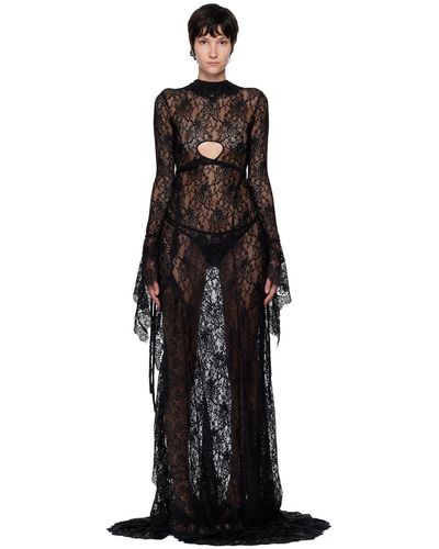 OTTOLINGER Lace Maxi Dress - Black