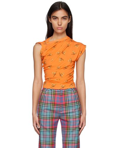 Vivienne Westwood T-shirt hebo - Orange