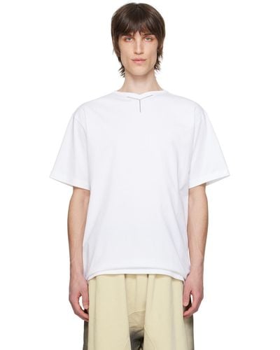 Y. Project White V-neck T-shirt