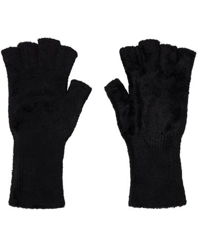 SAPIO No 23 Fingerless Gloves - Black