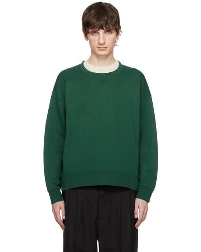 Visvim Ultimate Jumbo Sb Sweatshirt - Green