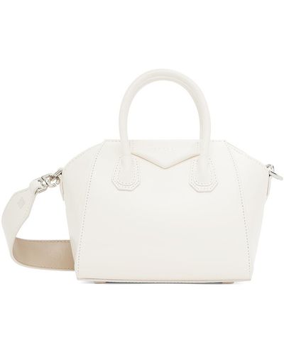 Givenchy Mini sac antigona blanc cassé - Noir
