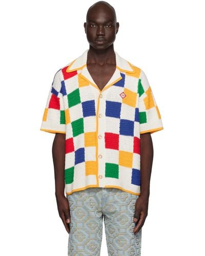 Casablanca Colour Scuba Shirt - Multicolour