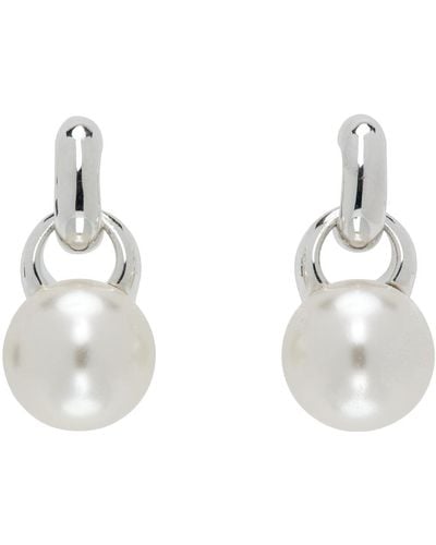 Sophie Buhai Everyday Pearl Earrings - White