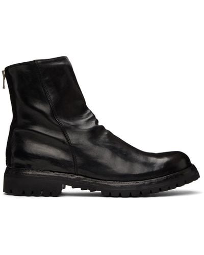 Officine Creative Ikonic 006 Boots - Black