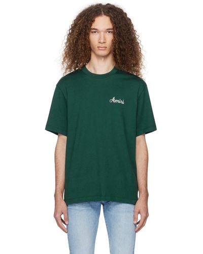 Amiri Green Lanesplitters T-shirt