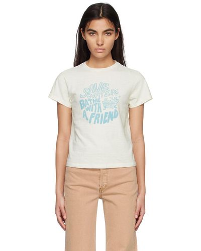 RE/DONE T-shirts for Women | Online Sale up to 62% off | Lyst