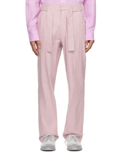 Commas Tailo Trousers - Pink
