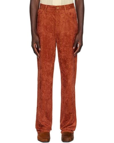 Séfr Maceo Trousers - Red