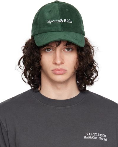 Sporty & Rich Sportyrich casquette verte à logo brodé