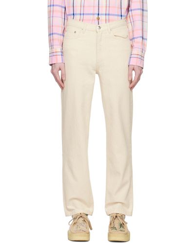 A.P.C. . Off-white Martin Jeans - Natural