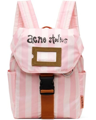 Acne Studios Pink Nackpack Backpack