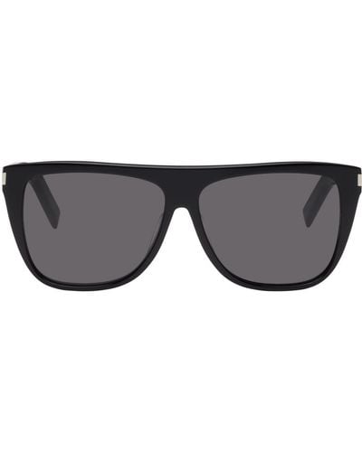 Saint Laurent Black New Wave Sl 1 Sunglasses